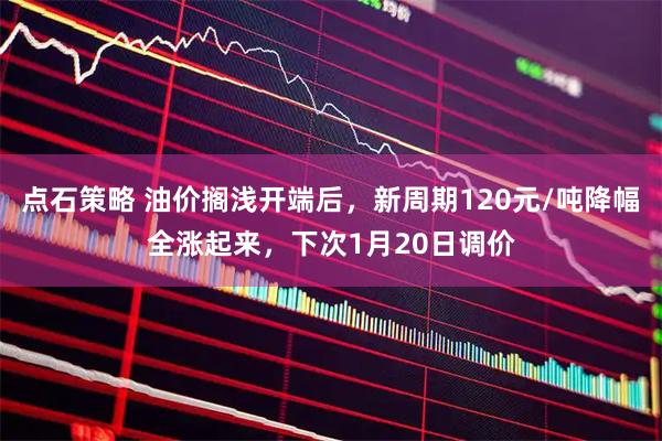 点石策略 油价搁浅开端后，新周期120元/吨降幅全涨起来，下次1月20日调价