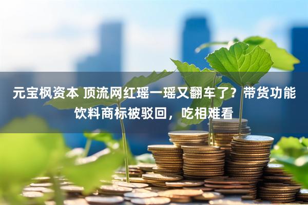 元宝枫资本 顶流网红瑶一瑶又翻车了？带货功能饮料商标被驳回，吃相难看